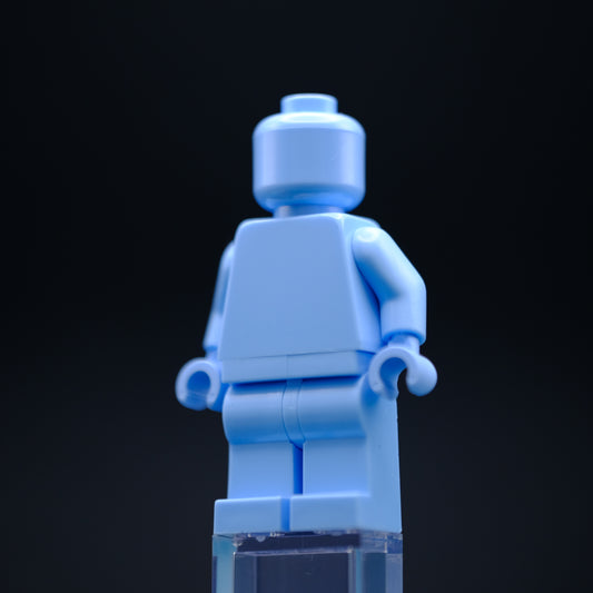 Bright Light Blue Monochrome Fig