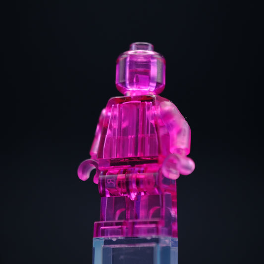 Trans-Dark Pink Monofig