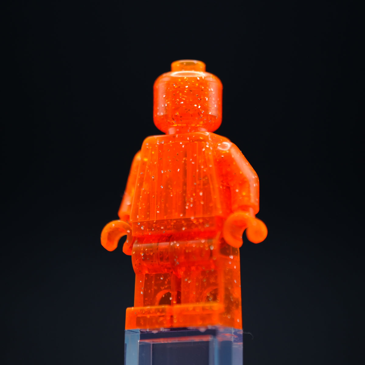 Glitter Trans-Neon Orange Monofig