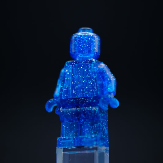 Glitter Trans-Dark Blue Monofig