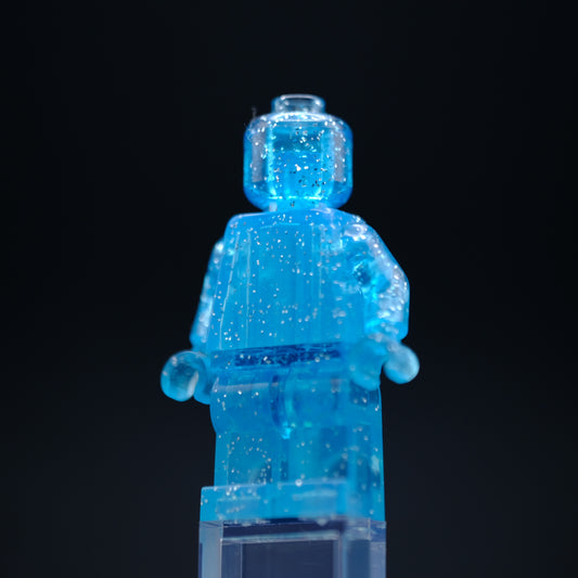 Glitter Trans-Light Blue Monofig